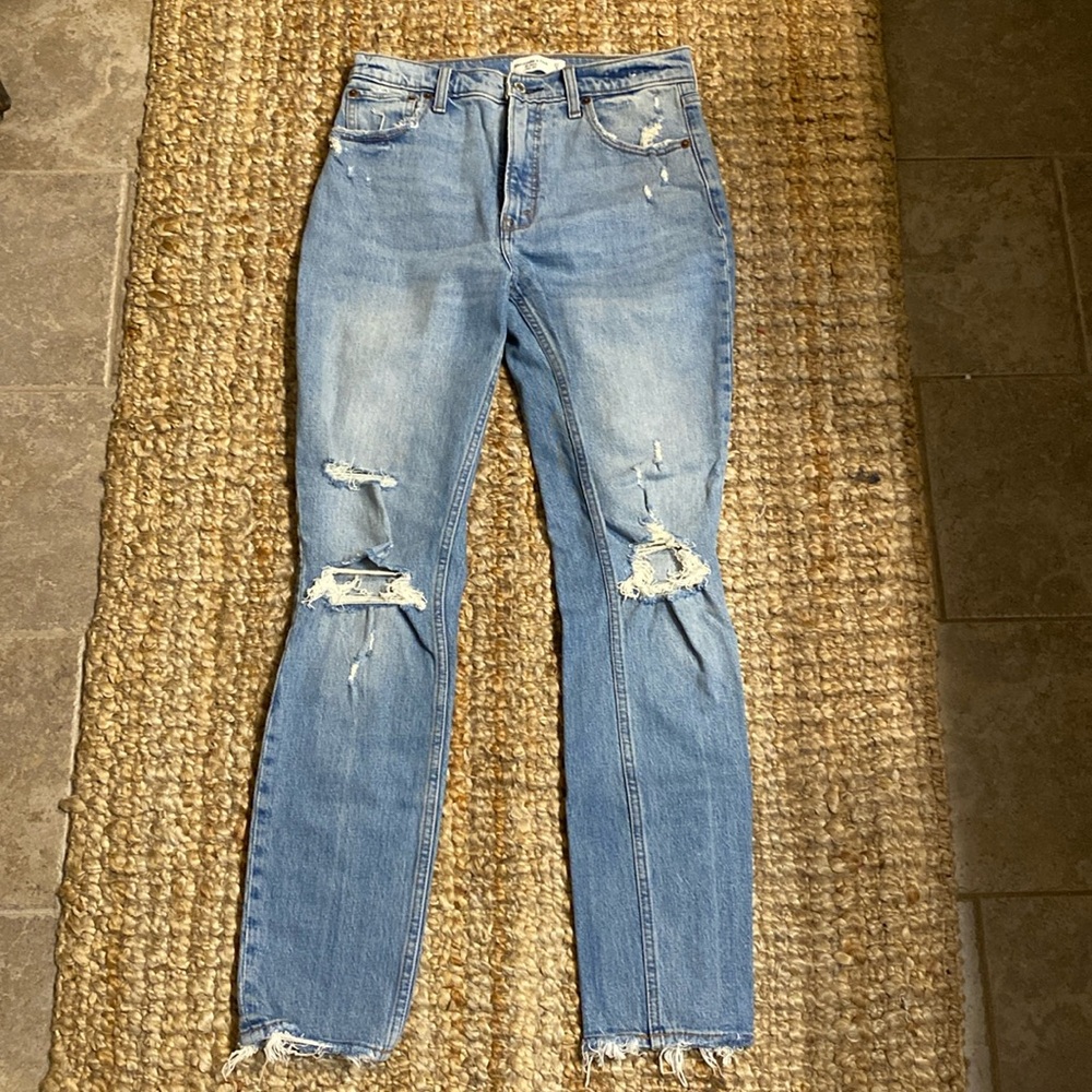 Abercrombie and Fitch The Skinny High Rise Sz. 27 L